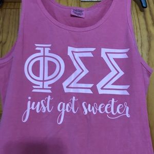 Phi Sigma Sigma Tanktop